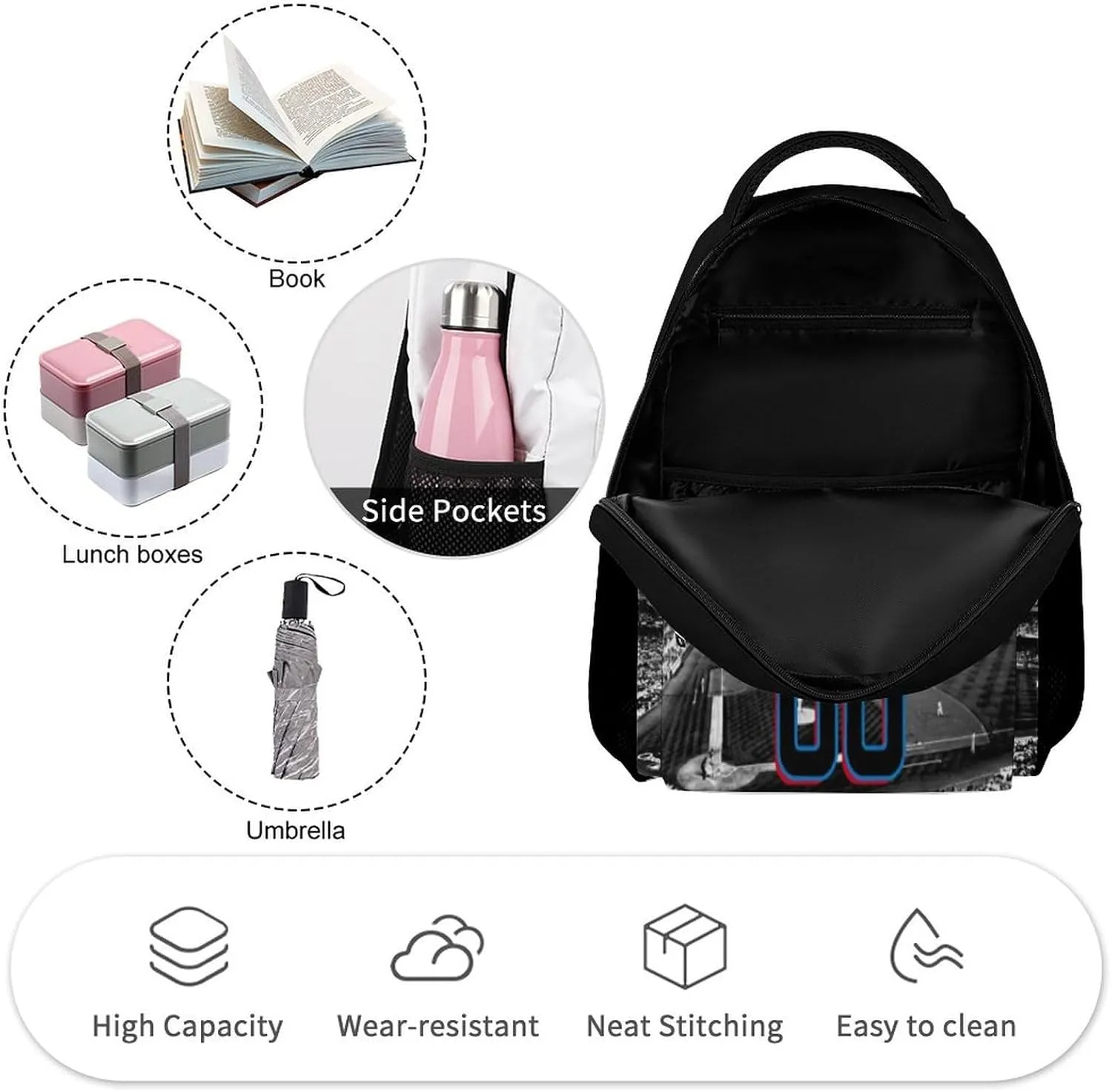 Custom Baseball Backpacks City Team Court Schoolbags Personalized Name Number Travel Camp Children Bag Fans Gift
