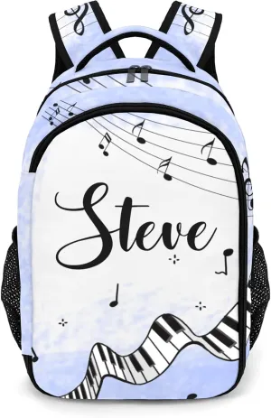 Custom Piano Music Backpack Custom Multifunctional Waterproof Laptop Bag for Travel Gift
