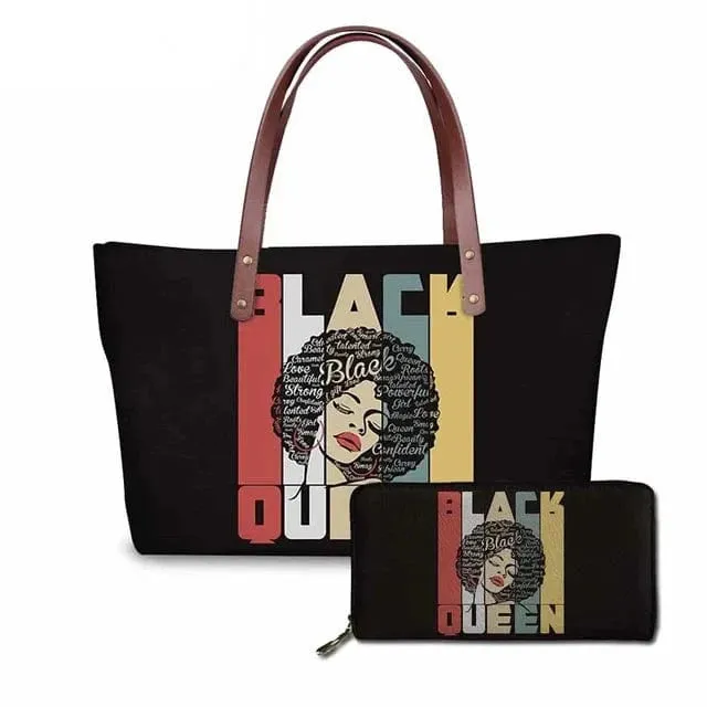 Customized Printed Handbag Set