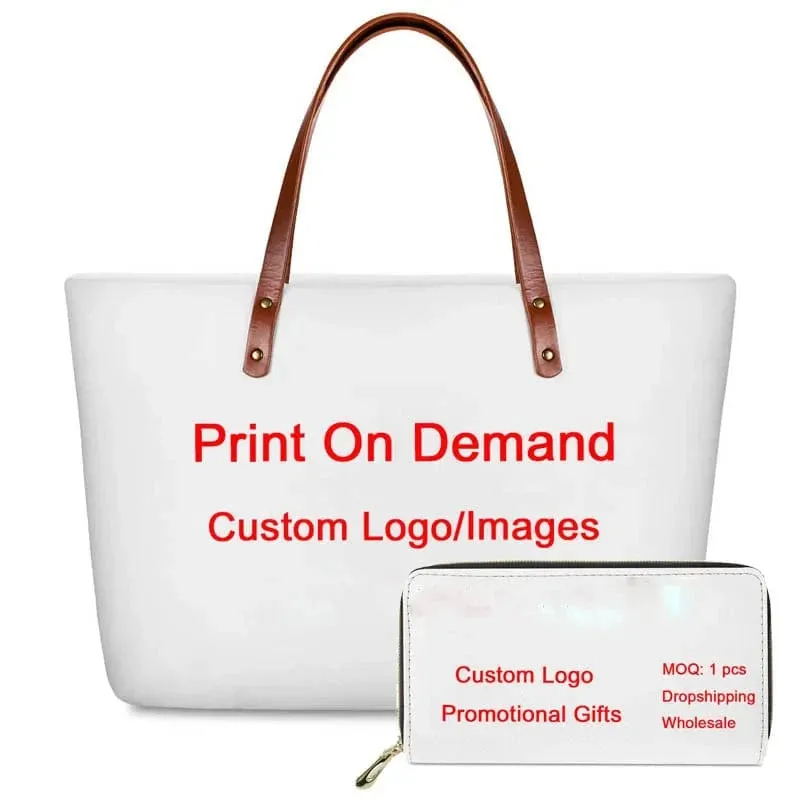 Customized Printed Handbag Set