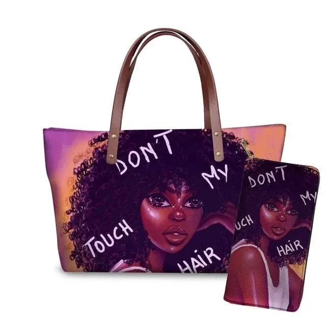 Customized Printed Handbag Set