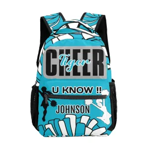 Customized Team Name Cheer Backpack Personalized Student or Children Play Diy Fashion Backpacks