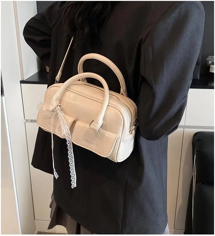 Cute Crossbody Bags for Women Vegan Leather Purses Small Shoulder Handbags handbag y2k purse aesthetic purse