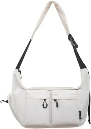 Dallaswind Large Capacity Messenger Bag,Large Capacity Messenger Bag with Shoulder Strap for Unisex