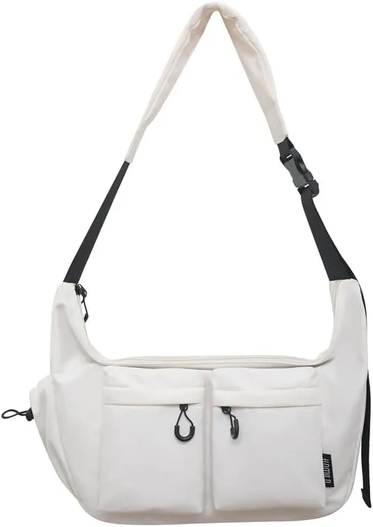 Dallaswind Large Capacity Messenger Bag,Large Capacity Messenger Bag with Shoulder Strap for Unisex