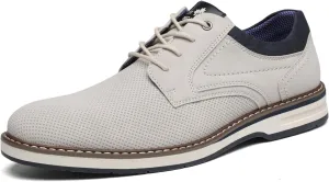 DECARSDZ Mens Dress Shoes Casual Oxford Shoes Business Formal Shoes Use for Business Social Gatherings Wedding Travel