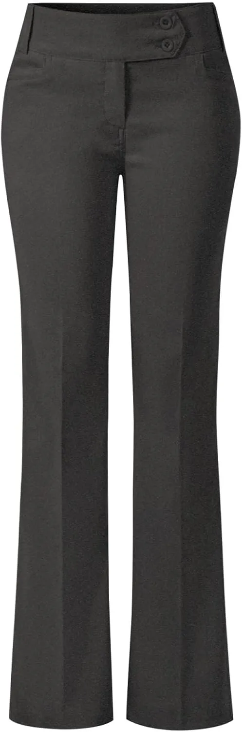 Design by Olivia Women's Ultra Stretch Comfy Millennium Bootcut Dress Pants Work Business Office Trousers