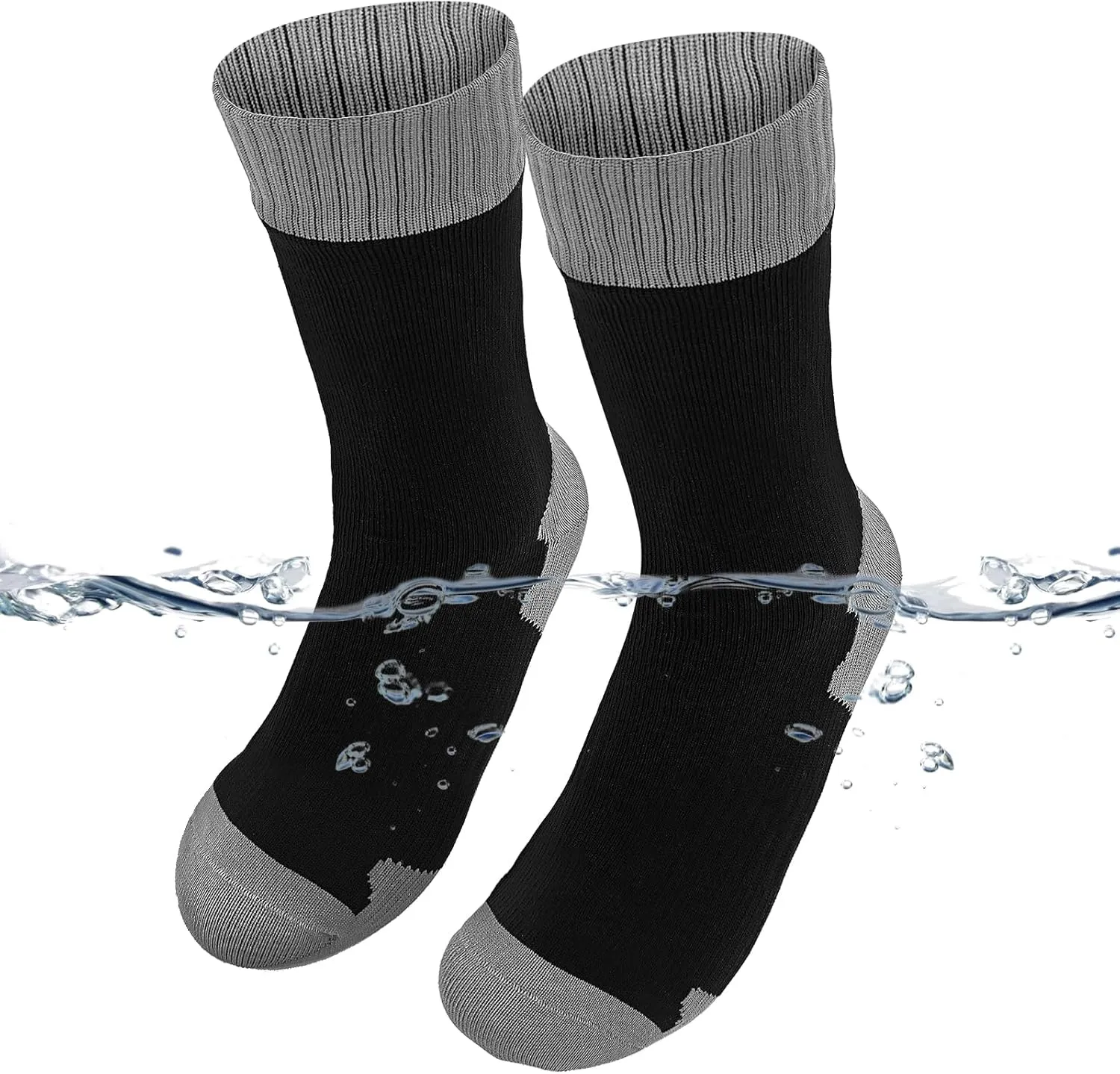 DEYAN Waterproof Socks for Men & Women, Essential for Hiking, Running, Wading, Trekking, Cycling in Cold Wet Weather