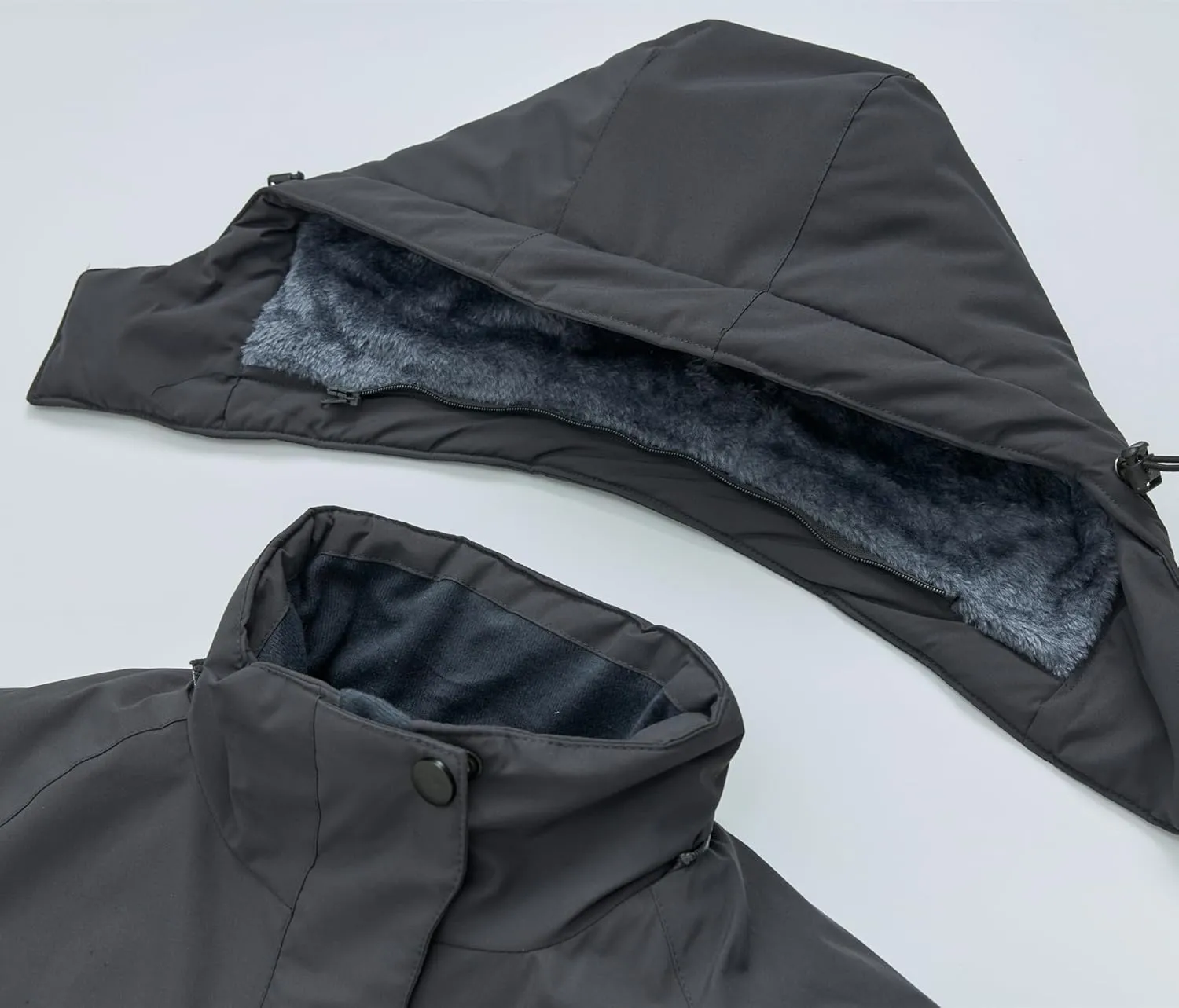 Diamond Candy Women's Winter Ski Jacket Hooded Windproof Warm Jackets Snow Waterproof Rain Coat