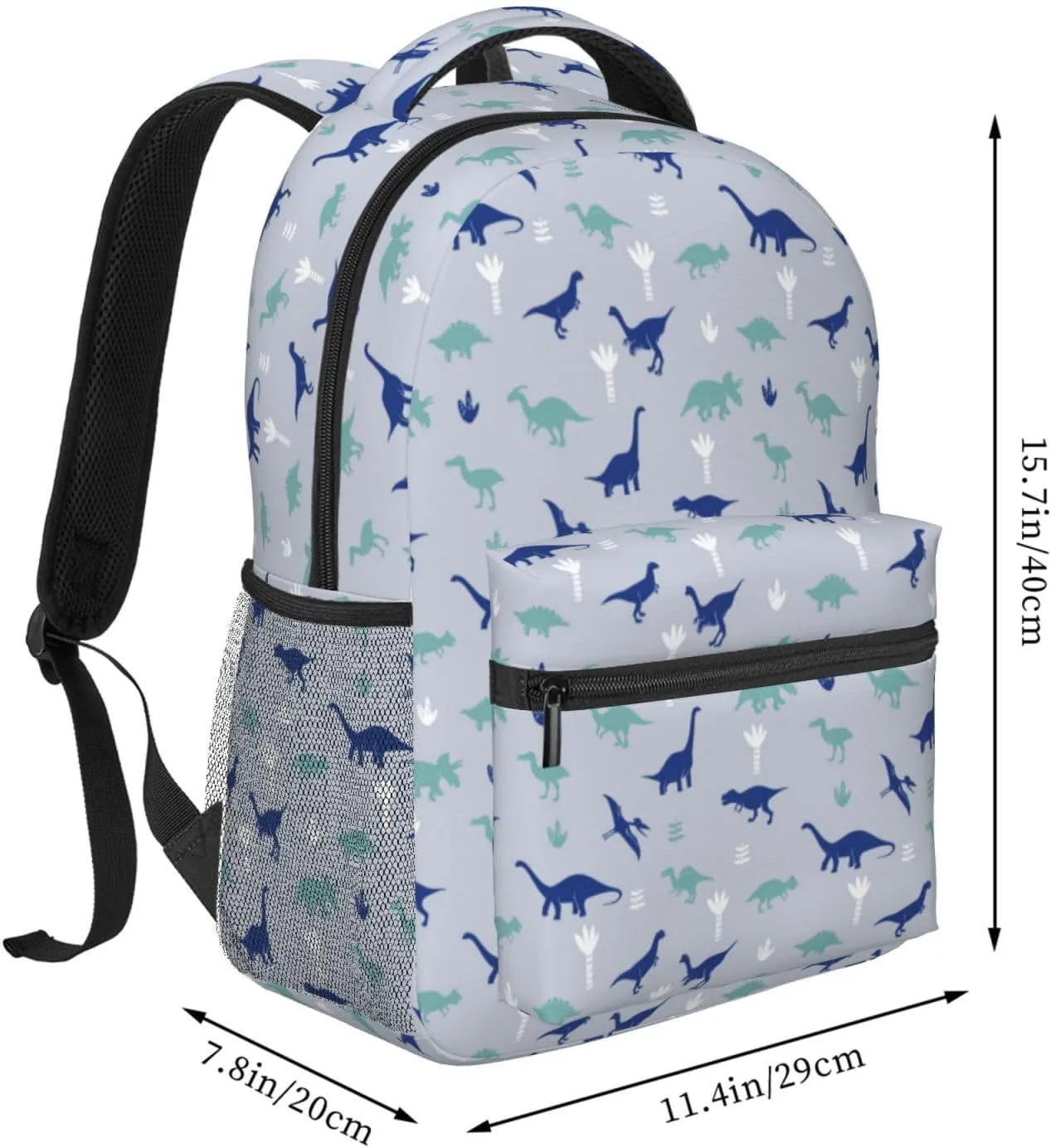 Dinosaur Backpack Dino Backpacks for Kids Animals Bookbag Dinosaurios Travel Backpack Animal Waterproof Backpack Simple Modern Back Pack Cute Backpacks Funny Backpack Fashion Lightweight Backpack