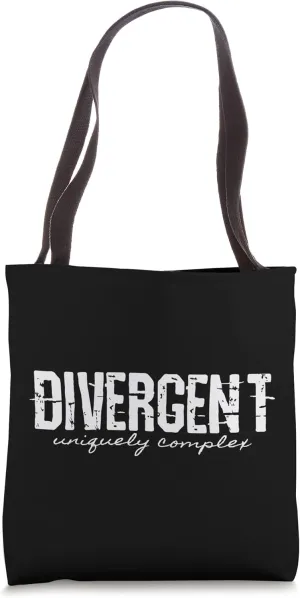 Divergent and uniquely complex Tote Bag