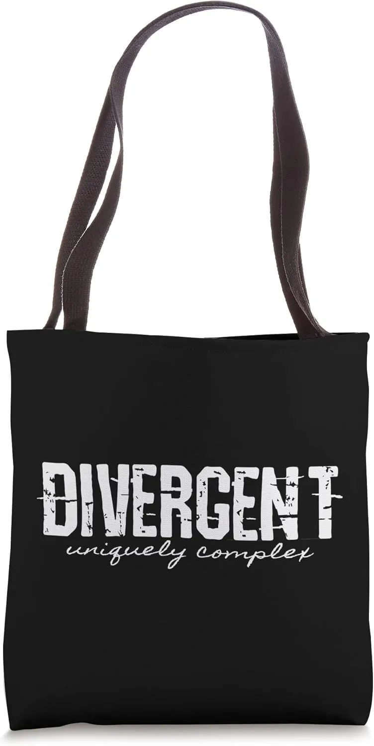 Divergent and uniquely complex Tote Bag