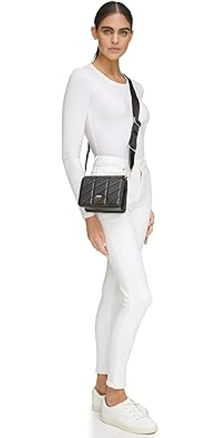 DKNY Bodhi Crossbody Bag, Black/Gold
