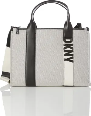 DKNY Holly Medium Tote Bag, Natural/Black