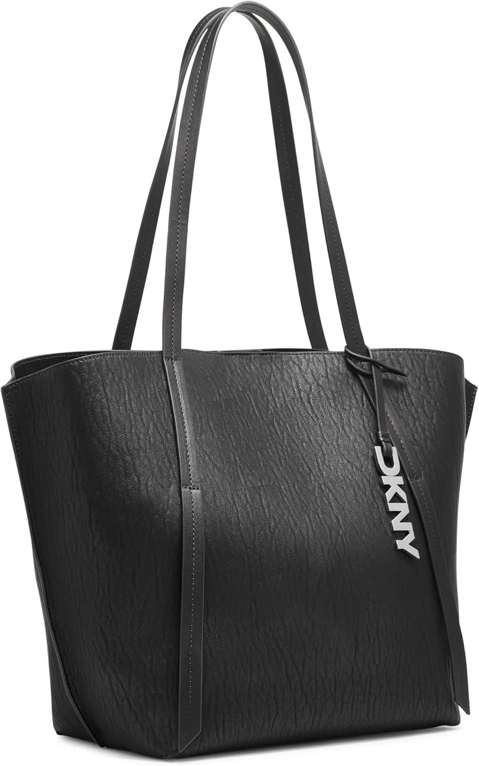 DKNY Lyda Medium Tote Bag with Logo Charm