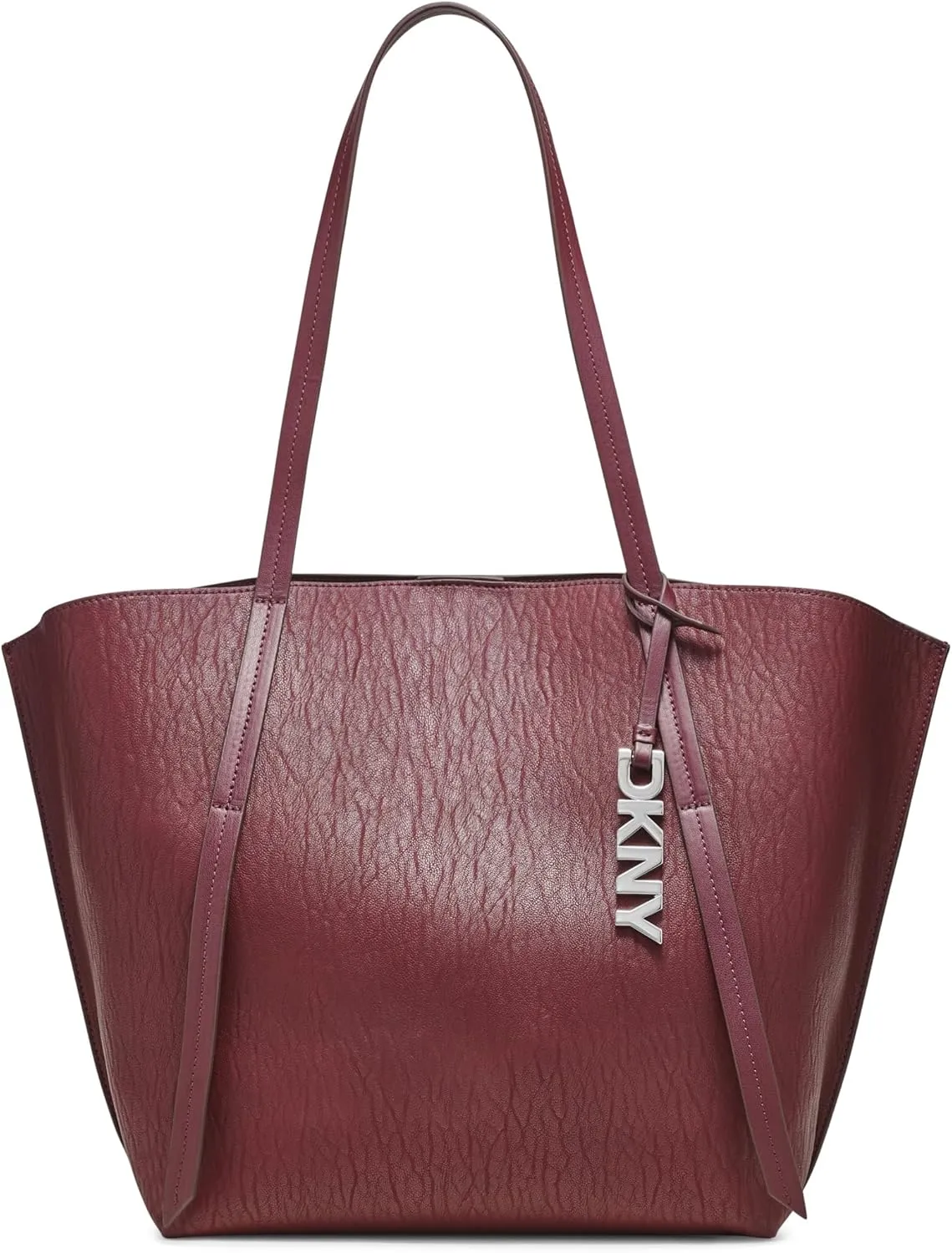 DKNY Lyda Medium Tote Bag with Logo Charm