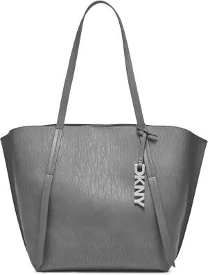 DKNY Lyda Medium Tote Bag with Logo Charm