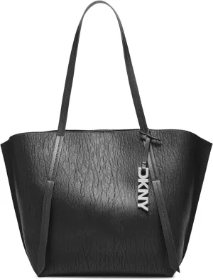 DKNY Lyda Medium Tote Bag with Logo Charm