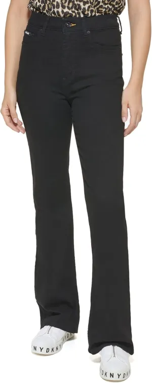 DKNY Women's High Rise Bootcut Jeans