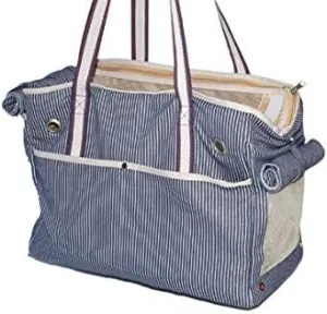Dogo Nautical Stripe Tote - Blue