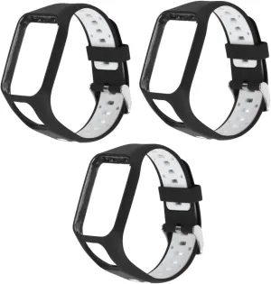 DOITOOL Pcs Watch Band Compatibility Silicone Replacement Band Stylish Watch Accessory for Occasions, 24X3.7CM, Silicone, no gemstone