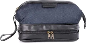 Dopp® Business Class Zip-Bottom Kit Navy