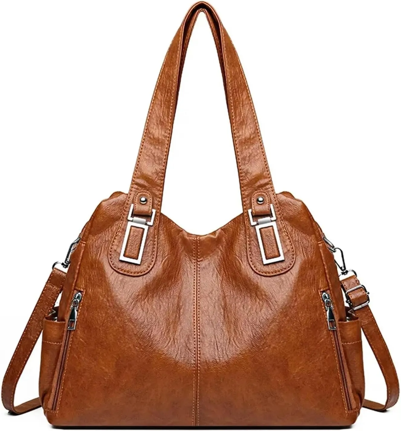 Double Layer Shoulder Handbag Large Shoulder Crossbody Bag Luxury