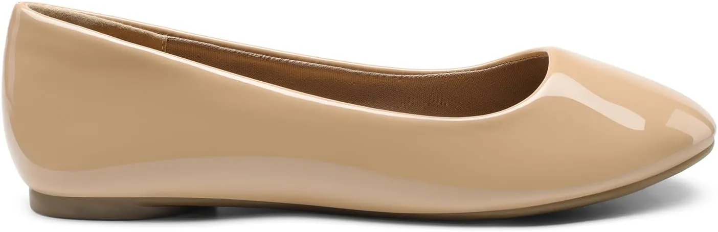 DREAM PAIRS Women's Sole-Simple Ballerina Walking Flats Shoes