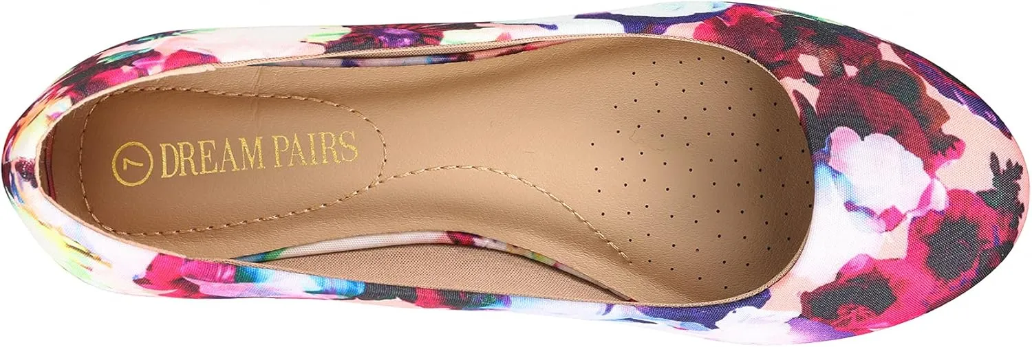 DREAM PAIRS Women's Sole-Simple Ballerina Walking Flats Shoes