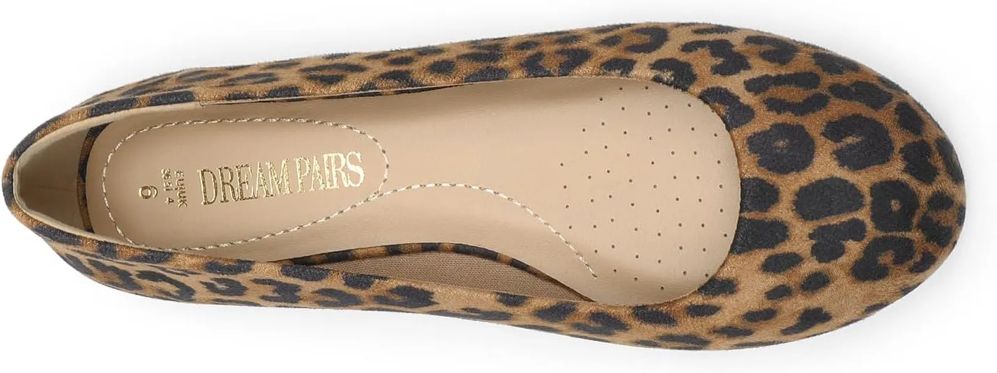 DREAM PAIRS Women's Sole-Simple Ballerina Walking Flats Shoes