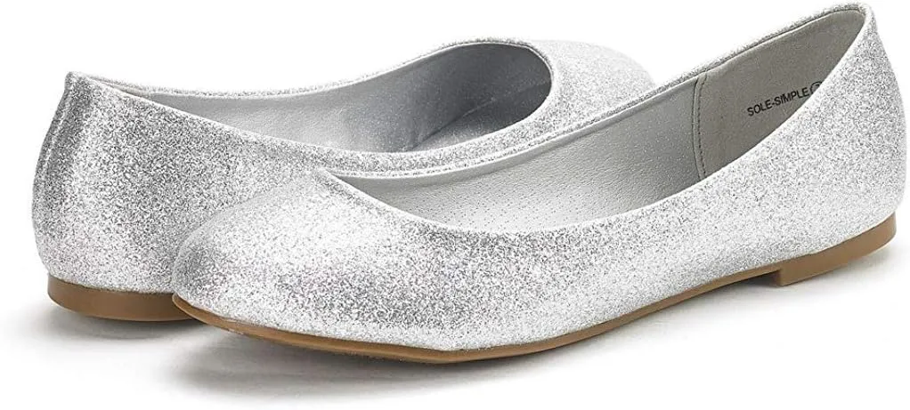DREAM PAIRS Women's Sole-Simple Ballerina Walking Flats Shoes