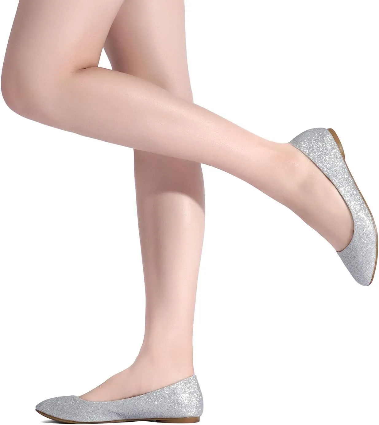 DREAM PAIRS Women's Sole-Simple Ballerina Walking Flats Shoes
