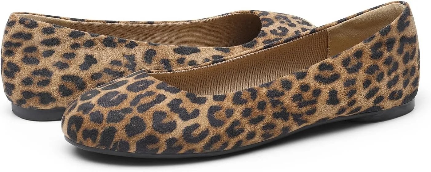 DREAM PAIRS Women's Sole-Simple Ballerina Walking Flats Shoes