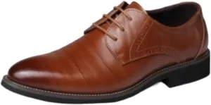 Dress Shoes for Men Plus Size Men’s Leather Casual Shoes Business Dress All-Match Wedding Footwear