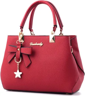 Dreubea Womens Handbag Tote Shoulder Purse Leather Crossbody Bag