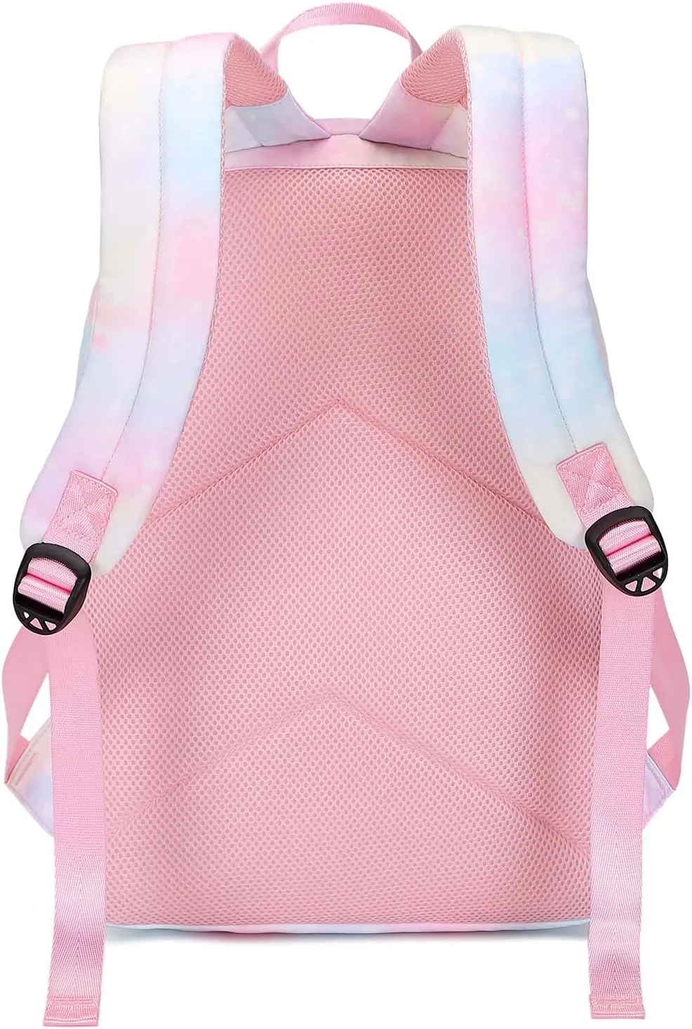 ecodudo Rainbow Girls Backpack Set for Teens Backpacks School Bookbags with Lunch Bag (Rainbow)