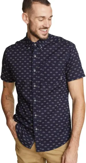 Eddie Bauer Men's Printed Baja Short-Sleeve Shirt