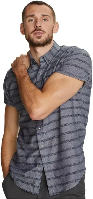 Eddie Bauer Men's Printed Baja Short-Sleeve Shirt