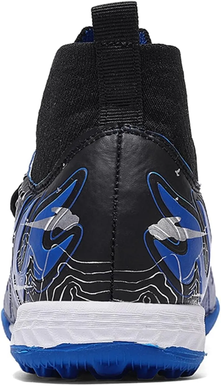Eliogn Kids' Turf Soccer Shoes Indoor Football Outdoor Soccer Shoes Athletic Actual Combat Training Shoes(Little Kid/Big Kid)