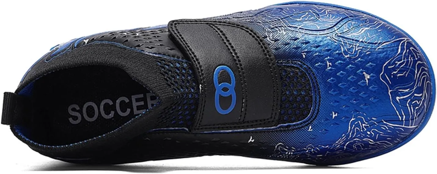 Eliogn Kids' Turf Soccer Shoes Indoor Football Outdoor Soccer Shoes Athletic Actual Combat Training Shoes(Little Kid/Big Kid)