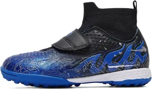 Eliogn Kids' Turf Soccer Shoes Indoor Football Outdoor Soccer Shoes Athletic Actual Combat Training Shoes(Little Kid/Big Kid)