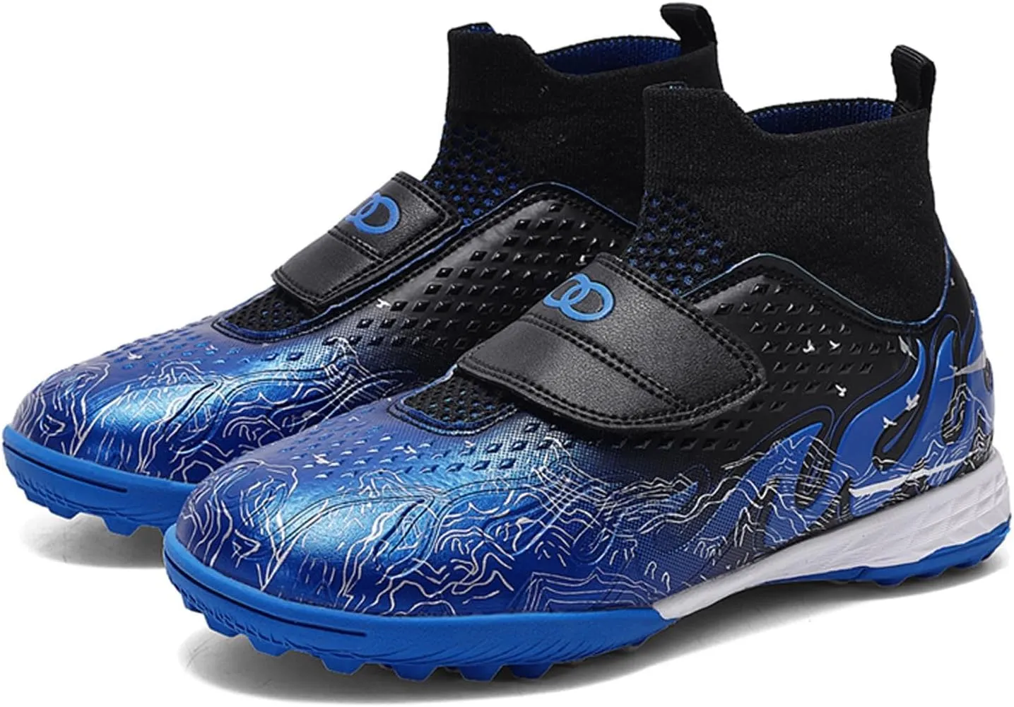 Eliogn Kids' Turf Soccer Shoes Indoor Football Outdoor Soccer Shoes Athletic Actual Combat Training Shoes(Little Kid/Big Kid)
