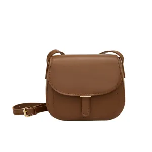 Elise – Vintage-Inspired Crossbody in Sleek Saddle Style
