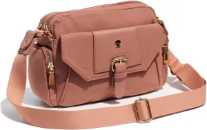 ESVAN Crossbody Bags for Women, Fashion Purses for Women Handbags Shoulder Bag with 2 Detachable Strap