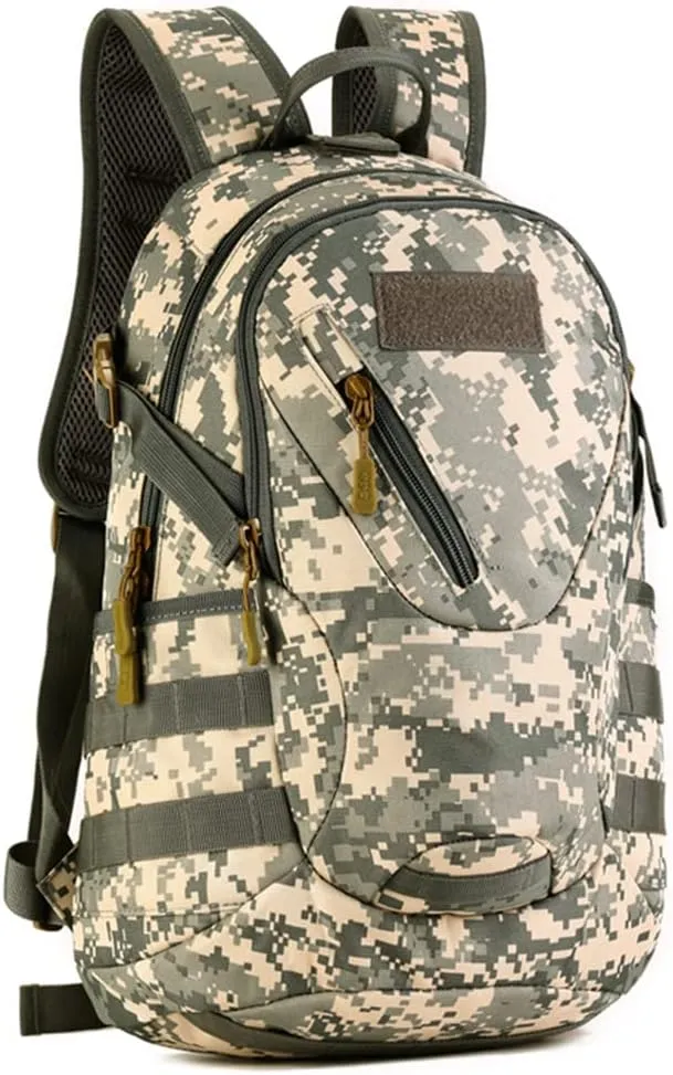 Eysee Outdoor Backpack,Camping Backpack, Nylon Trekking Daypack, Water Resistant Hiking Backpack