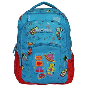 Fab N Dab Bag  |  Robotic Applique Badge Design  |  Bright Colours  |