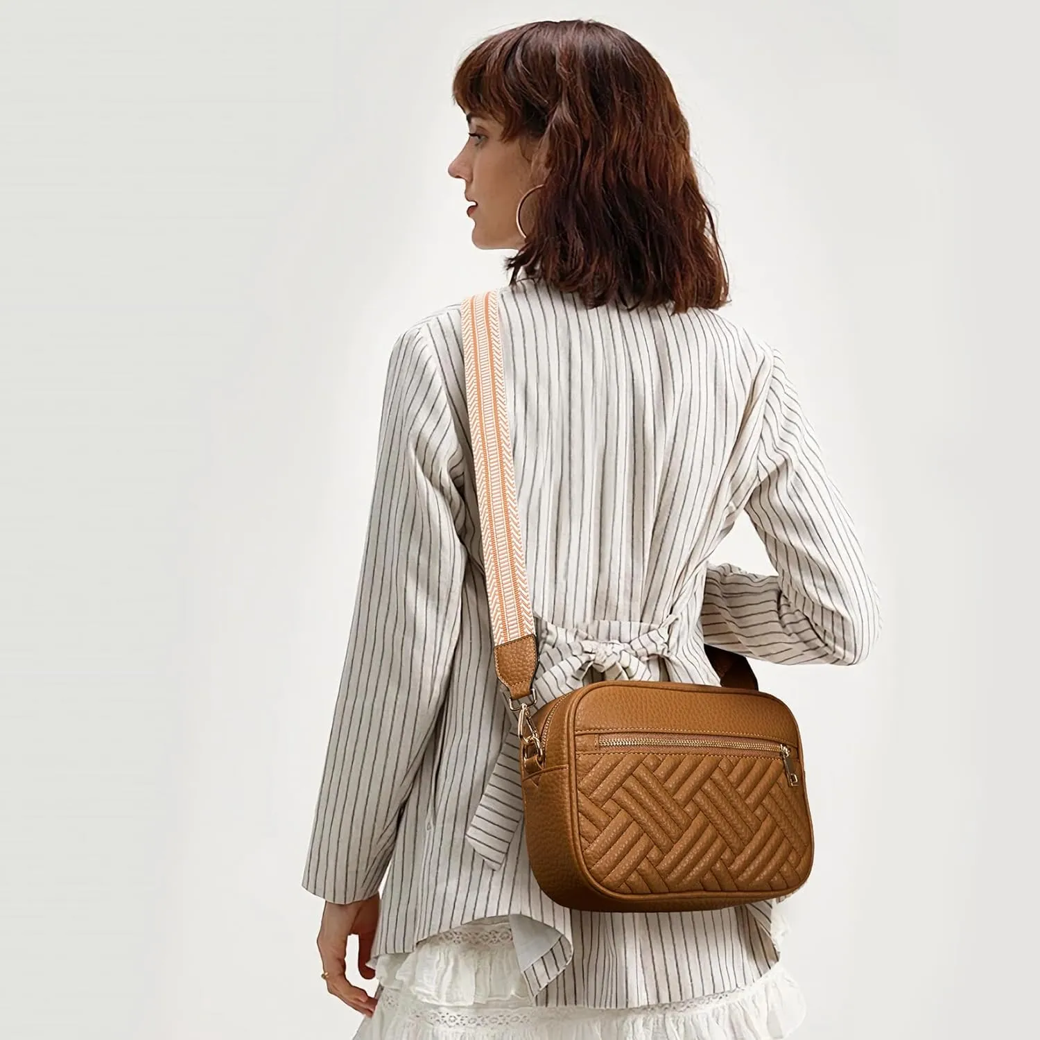 Fancy Forest Crossbody Bags for Women - Trendy Vegan Leather Small Purse, Travel-Ready Designer Accessory