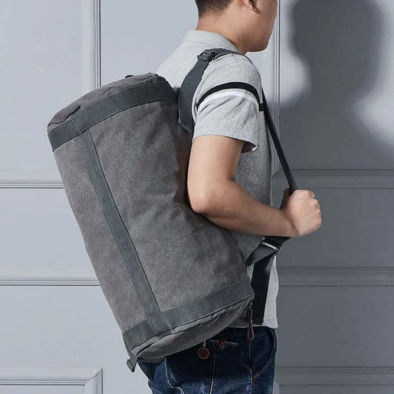 Fashion Large Capacity Canvas Traveling Unisex Backpacks