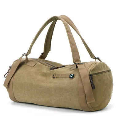 Fashion Large Capacity Canvas Traveling Unisex Backpacks