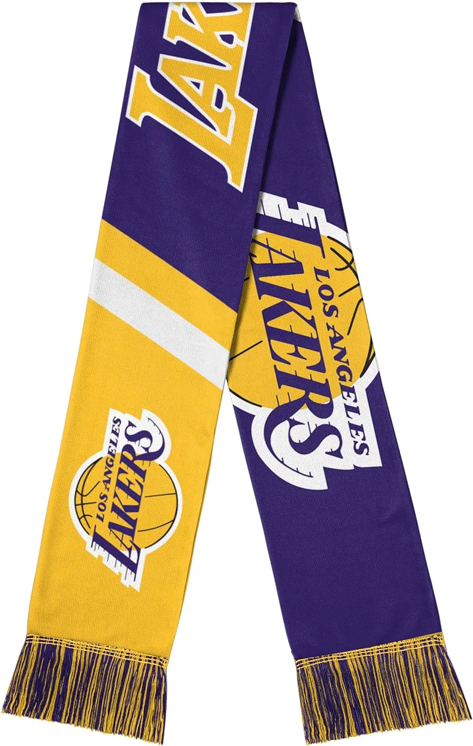 FOCO NBA Unisex-Adult Official Reversible Team Graphic Printed Scarf
